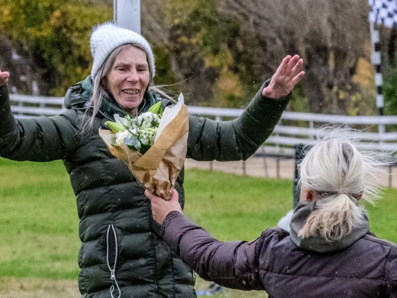 Inga–Lill firade sin 75-årsdag med&nbsp;seger