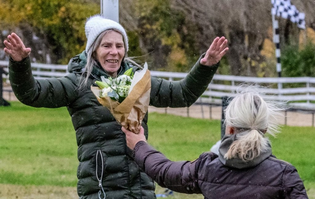 Inga–Lill firade sin 75-årsdag med&nbsp;seger